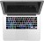 GADGETS WRAP GWSD-2202 Printed neon character all Laptop Keyboard Skin(Multicolor)