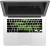 GADGETS WRAP GWSD-2000 Printed leaf green black carved Laptop Keyboard Skin(Multicolor)