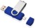 Pankreeti Swivel OTG 16 GB Pen Drive(Blue)