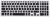 Saco Chiclet Keyboard Skin for Dell Inspiron 3555 15.6-inch (AMD A6-6310/4GB/500GB/Windows 10/Integ