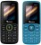Mymax M43 Combo of Two Mobiles(Black&Royal Blue)