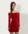 miss chase women bodycon red dress MCAW14D02-82-64