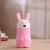 belldial Lovely Bear Shaped Air Freshener Humidifier with LED Night Light Portable Room Air Purifie