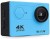 lizzie wifi 4k 2inch 1080p ultra hd waterproof sports and action camera(blue, 16 mp)