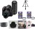 nikon d5600 (with basic accessory kit) dslr camera body with dual lens: af-p dx nikkor 18 - 55 mm f
