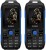 Niamia Cad V Combo of Two Mobiles(Blue)
