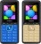 Niamia Cad IV Combo of Two Mobiles(Blue&Gold)