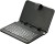 VibeX V-Max 7 Inch Tablet Case with Keyboard Wired USB Tablet Keyboard(Onyx)