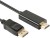 GIPTIP 1.9Meter DP to HDMI Cable Gold Plated DP 1.2 Display Port to HDMI Cable, 1080P Full HD Video