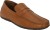red tape men leather loafers for men(tan)
