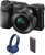 sony ilce-6000l (with headphone & powerbank) mirrorless camera body with single lens: 16-50mm l