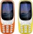 I Kall K28 Combo of Two Mobiles(Red&Yellow)