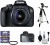 canon 3000d (with basic accessory kit) dslr camera with 18-55 lens(black)
