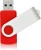 Pankreeti PKT1132 Swivel 128 GB Pen Drive(Red)