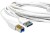 SEA SHELL USB 3 Meter A/B Printer Cable (Highspeed) 3 m Power Cord(Compatible with printer, White, 