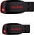 SanDisk 16 gb combo 16 GB Pen Drive(Red)