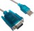 Spiffy Sky USB 2.0 to RS-232 Serial Cable USB Adapter(Blue)