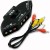 GLAMAXY  TV-out Cable AV Switch(Black, For TV)