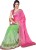 livie embroidered, embellished bollywood net saree(pink) rbac_swiftnetcutpatch_pink