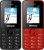 Heemax H3 Combo of Two Mobiles(Black, Red)