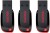 SanDisk USb Flash Drive 32 GB Pen Drive (Red, Black) pack of 3 (32GB) 32 GB Pen Drive(Red, Black)