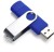 KBR PRODUCT TECHNOCRAFT FASHIONABLA ROTATABLE 360* OTG 16 GB Pen Drive(Blue)