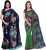 anand sarees printed fashion faux georgette saree(pack of 2, multicolor) COMBO_1052_1_1107_1