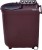 Whirlpool 7.5 kg 5 Star, Power Dry Technology Semi Automatic Top Load Maroon(ACE 7.5 TRB DRY WINE D