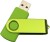 Pankreeti PKT1263 Swivel 256 GB Pen Drive(Green)