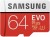 Samsung EVO Plus 64 GB MicroSDHC Class 10 95 MB/s  Memory Card