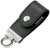 KBR PRODUCT FANCY LEATHER HOOK 4 GB Pen Drive(Black)