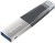 SanDisk iXpand Flash Drive 128 GB Pen Drive 128 GB OTG Drive(Silver, Type A to Lightning)