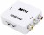hybite  TV-out Cable HDMI 2AV UP Scaler 1080P HD Video Converter (White)(White, For TV)
