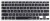Clublaptop Silicone Keyboard Cover Laptop Keyboard Skin(Black)