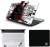 Namo Arts Death Note Laptop Accessories Combo - Laptop Skin Sticker, Mouse Pad and Palmrest Skin fo