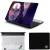Namo Arts Shiv Abstract Laptop Accessories Combo - Laptop Skin Sticker, Mouse Pad and Palmrest Skin