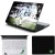 Namo Arts Cristiano Ronaldo CR7 Laptop Accessories Combo - Laptop Skin Sticker, Mouse Pad and Palmr