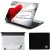 Namo Arts Heart Quote Laptop Accessories Combo - Laptop Skin Sticker, Mouse Pad and Palmrest Skin f