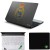 Namo Arts Metal FC Laptop Accessories Combo - Laptop Skin Sticker, Mouse Pad and Palmrest Skin for 