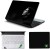 Namo Arts Cristiano Ronaldo Laptop Accessories Combo - Laptop Skin Sticker, Mouse Pad and Palmrest 