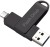 Vinayakart Type C 32 GB USB Flash Drive Black Color 32 GB Pen Drive(Black)