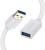 VibeX Cable USB 3.0 Extender Type A Male to Female 1.5 m Network Cable(Compatible with TV, Computer