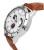 Passport Men's White Dial Analog Wrist Watch - Classic Casual Watch | Comfortable PU Leather S