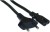 Darahs Trimmer Power Cable 2 Pin (Approx 1 Meter) -Not Support to Laptop or Other Divice 1 m Power 