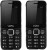 Vow V103 Combo of Two Mobiles(Black)