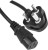 dolevas Power Cable Compatible with Monitor/CPU/PC/Computer/Printer/Desktop/SMPS - 1.5 Meter 1 m Po