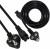 utsahit 1.8 Metre 3 Pin Laptop Power Cable Cord 1.8 m Power Cord(Compatible with Laptop Power Cable