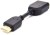 PremiumAV  HDMI Male to HDMI Female Cable (Black) 0.1 m HDMI Cable(Compatible with HDMI Ports, Bla