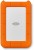 LaCie 1 TB External Hard Disk Drive(Orange, White)