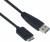 Everyonic USB 3.0 Type A Male Micro B Cable for Hard Disk Drive WD (45cm-1.5ft/, Black) 0.45 m HDMI